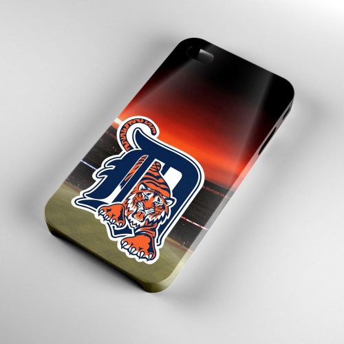 Detroit Tigers Baseball Logo iPhone 4/4S/5/5S/5C/6/6Plus Case 3D Cover