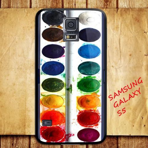 iPhone and Samsung Galaxy - Watercolor Set Used - Case