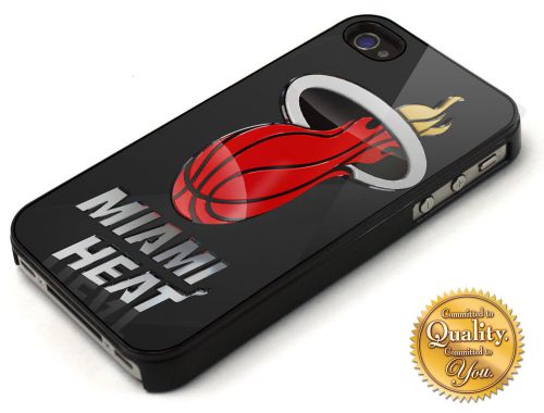 Miami Heat Nba Logo For iPhone 4/4s/5/5s/5c/6 Hard Case Cover
