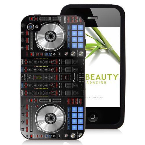 DJ Disk Jockey Turn Table Music Hip Logo iPhone 5c 5s 5 4 4s 6 6plus Case