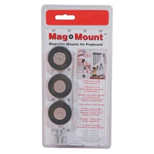 Triton Products MagClip Magnetic Mag Mount Tool Holder (Set of 3)  72453