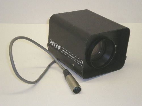 PELCO TVJ8A Motorized TV Zoom Lens 9VDC 1.5 Watts