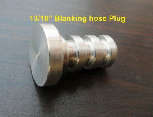 13/16&#034; (20mm)   Aluminium Blanking Plug Bung Silicone Hose  End Cap (solid) - US