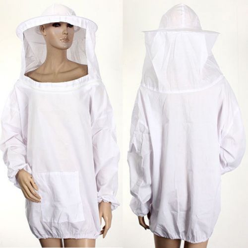 Beekeeper beekeeping protective jacket veil smock bee suit equipment coat dress for sale