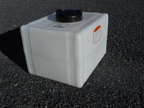 12 gallon rectangular water transport/storage, tank/inductor/container