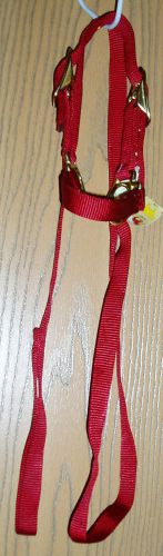 New Red Hamilton Sheep Halter w/5-foot lead &amp; w/FREE shipping to lower 48 USA