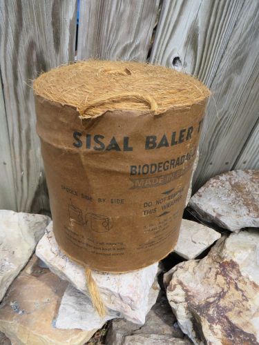 New Roll of Sisal Baler Twine Biodegradable Made in Brazil
