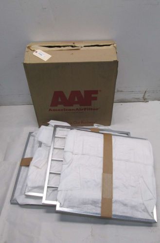 New aaf 704-116-120 dripak 2000 set of 4 24x24x12in air filter element d400988 for sale