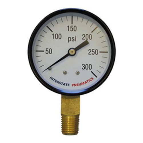 Pressure Gauge 2 -1/2 Inch 300 PSI 1/4 Inch NPT Bottom Mount - G2022-300