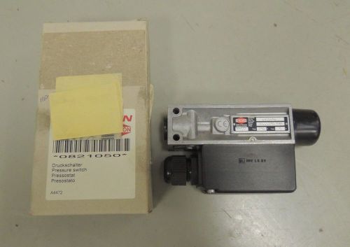 New Herion Pressure Switch 0821050  250V  5A  10...160 Bar
