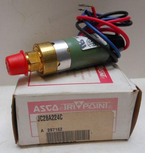 ASCO Miniature Pressure Switch JC28A224C Series J NIB