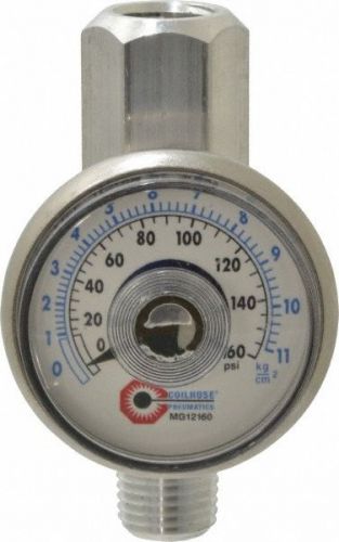 Coilhose pneumatics - 4012g  inline flow regulator with gauge outlet  1/4 &#034; pipe for sale