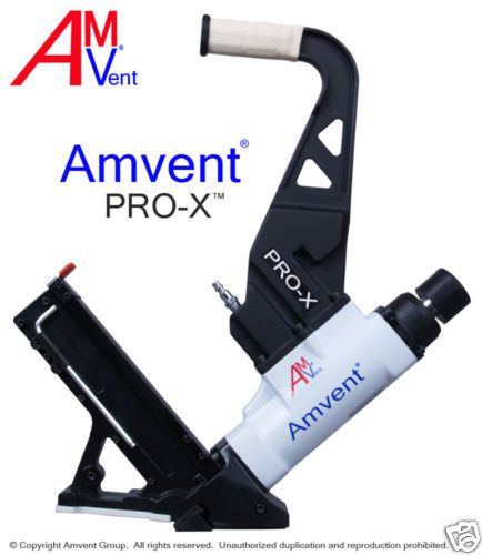 AmVent Pro-X 2-in-1 Hardwood Flooring Stapler &amp; Nailer