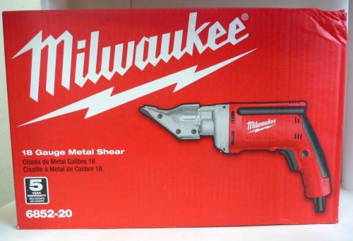 Brand NEW in Box Milwaukee 6852-20 18 Gauge Metal Shear Shears