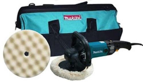 MAKITA 7” VARIABLE SPEED ELECTRONIC POLISHER KIT MKT-9237CX2