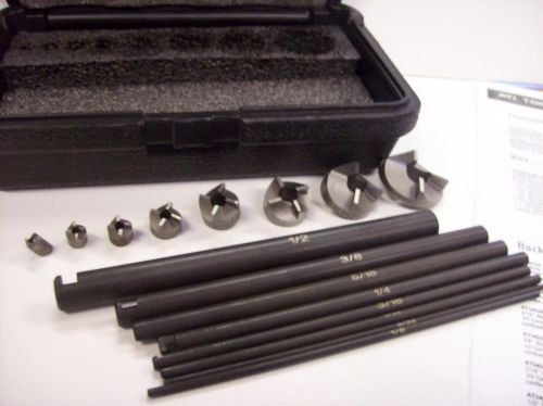 ATI ATI590S (NSN #5133-01-014-5669) Back Spot Facer cutter kit new set of 16pcs