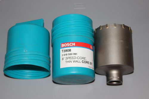 Bosch T3908 SDS-plus Thin Wall Core Bit 3-Inch