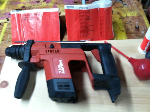 HILTI TE-5A cordless 24V hammer drill w/side handle  (No Battery)  sds-plus