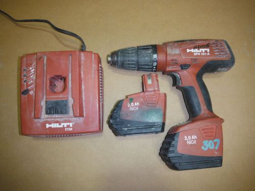 Hilti sfh151-a cordless 15.6-volt hand-held hammer drill/driver! #668 for sale