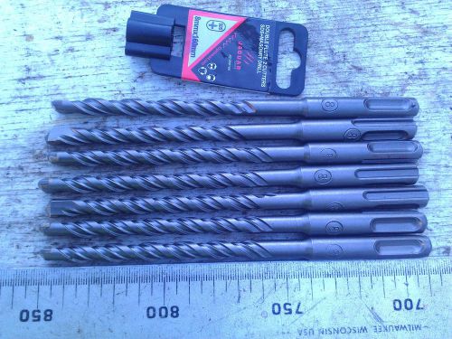 7x sds + plus hammer drills drill bits size: 8mm l: 160mm, double-flutes for sale