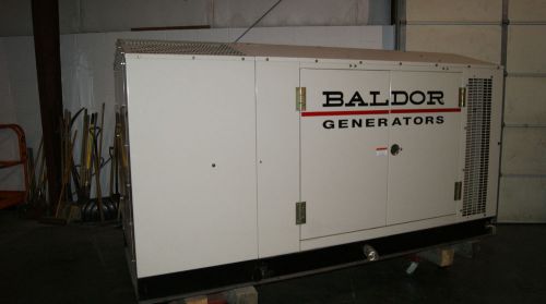 102 kw baldor standby generator, 3 phase &amp; eaton 240/400a  auto transfer switch for sale