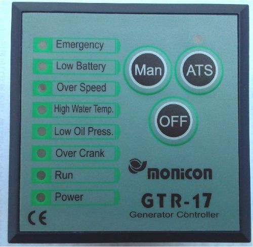 Brand New Generator Controller GTR-17 Auto Start Stop Function English Panel