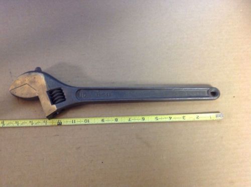 Berylco non sparking 15 inch adjustable wrench  w156 for sale
