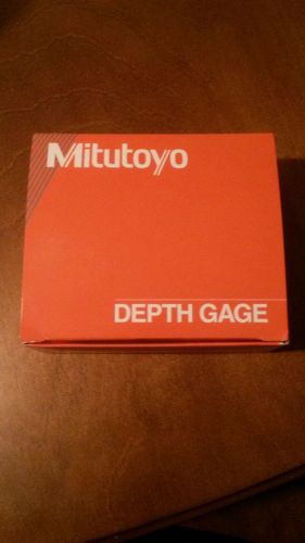 MITUTOYO 547-217S Digital Depth Gage,0-8 In,2.5 Base