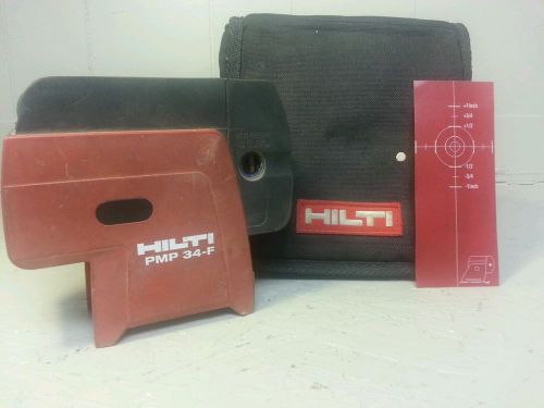 Hilti PMP 34-F Plumb Laser Level with Pouch