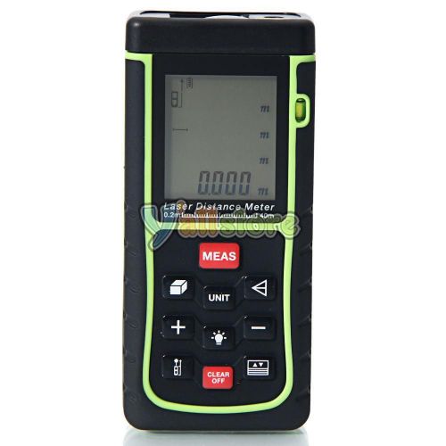Rz-e40 40m lcd handheld laser distance meter volume area measurer range finder for sale
