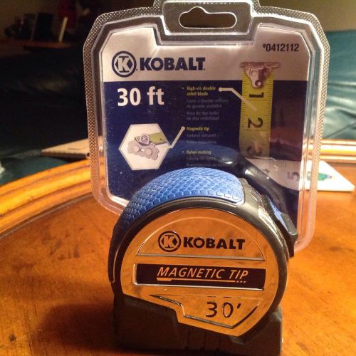 Kobalt 30-ft magnetic tip high-viz blade tape measure for sale