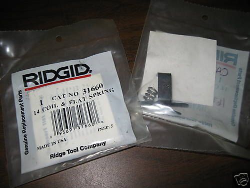 New Ridgid 14 Coil and Flat Spring Pipe Wrench Access