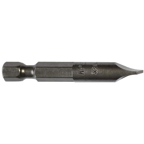 Slotted Power Bit, 4F-5R, 1-15/16 In, PK 5 320-1X-5PK