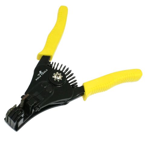 Nonslip Yellow Handle Automatic Wire Stripper Cutter for 1.0mm-3.2mm Cable
