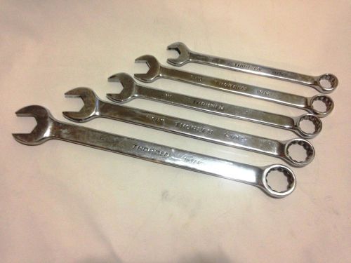 Thorsen 5 piece combination wrench set  sizes 13/16&#034;,15/16&#034;, 1&#034;, 1 1/8&#034; &amp; 1 1/4&#034; for sale