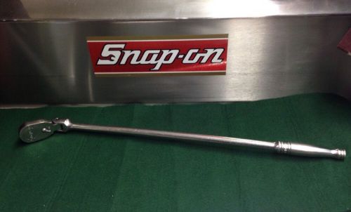 Slf80 snap on ratchet, flex head, long standard handle, 1/2&#034; drive, 24 13/16&#034; for sale