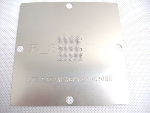 8X8 0.6mm ATI 218BAPAGA12F BGA Reball Stencil Template