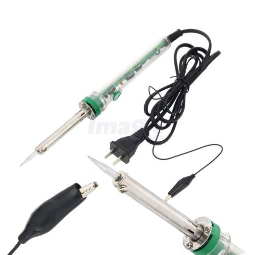 New 220v 40w 907 electronic welding soldering iron heat solder + power cable for sale
