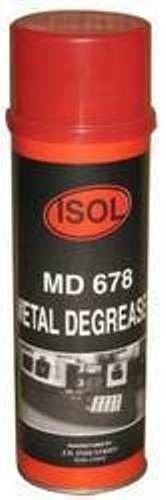 NEW ISOL METAL DEGREASER SPRAY 350 GM/CAN MD-678 FREE SHIPPING