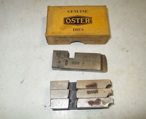 New Oster 300 Pipe Die Set  1 1/2&#034; and 2&#034;