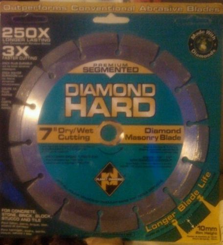 7” x .250  tuck point diamond blade for concrete masonry dry/wet for sale