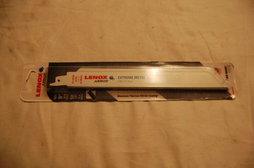 Lenox  9&#034; 14 TPI 9118AR Bi-Metal Extreme Metal Reciprocating Blades (Pack of 5)