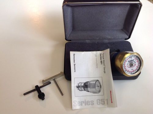 Honeywell torque watch gauge.  series 651C-2