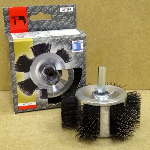 PIRANHA ROTARY DRILL WIRE BRUSH FOR PAINT VARNISH &amp; RUST REMOVAL OF WOOD &amp; METAL