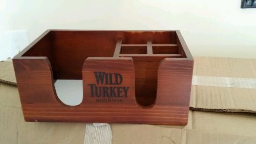 Wild turkey napkin holder bar supplies