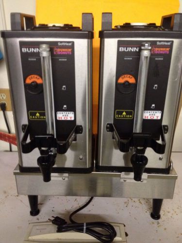 Bunn O Matic  2 SH Soft Heat Stand &amp; 2 Bunnbail Handle Model SH Coffee Server