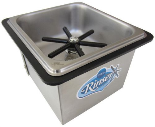 Krome dispense counter-top milk frothing pitcher rinser for sale