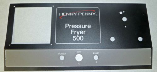 Henny Penny Electric Pressure Fryer Replacement Decal