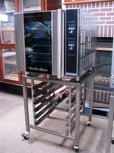 Moffat e32d5 turbofan full size electric convection oven with stand for sale