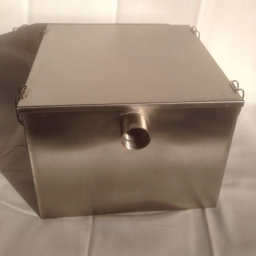 Grease Traps, Commercial, Stainless steel, 9 Kilo, &amp; Waste Filter, Fat Traps